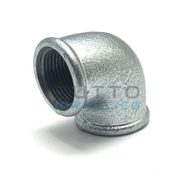 Gomito Zincato FF 1/2"