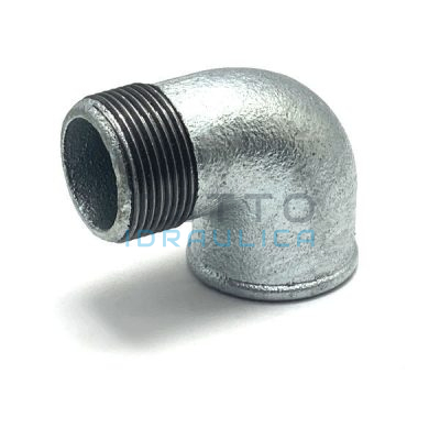 Gomito Zincato MF 1"1/2