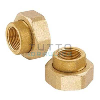 Bocchettoni per Circolatore Attacco 1"1/2 x Uscita 1" F (Coppia)