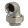 Bocchettone in Acciaio Inox AISI 316 Curvo FF 3/4"