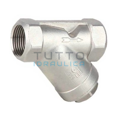 Filtro a Y in Acciaio Inox AISI 316 FF 1"