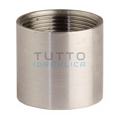 Manicotto in Acciaio Inox AISI 316 Femmina 3/8"