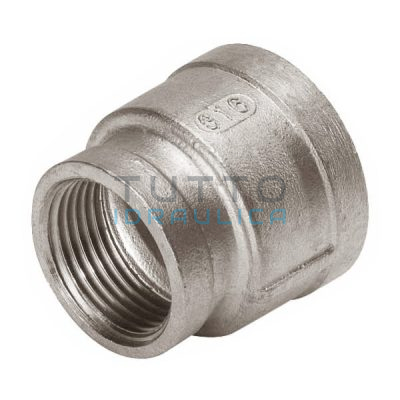 Manicotto Ridotto in Acciaio Inox AISI 316 Femmina 1"1/4x1"