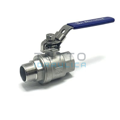 Valvola a Sfera in Acciaio Inox AISI 316 | MF | Diam. 1"