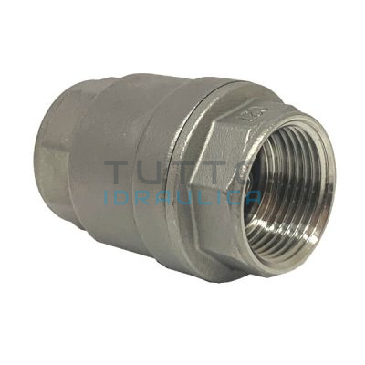Valvola di Ritegno in Acciaio Inox AISI 316 Femmina 1" NBR