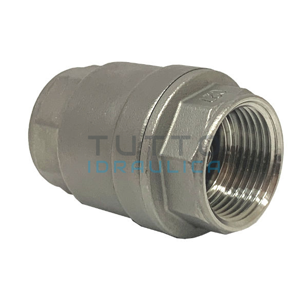 Valvola di Ritegno in Acciaio Inox AISI 316 Femmina 1" NBR