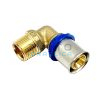 Gomito a Pressare Maschio APE per Tubo Multistrato Diam. 26 x 3/4"