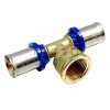 Tee a Pressare Femmina APE per Tubo Multistrato Diam. 20 x 1/2" x 20