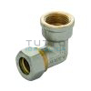 Gomito a Stringere per Tubo Rame Femmina Diam. 28 x 1"