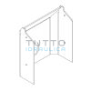 Guscio Camera Combustione Thermorossi per Eco 3000 | 70006689
