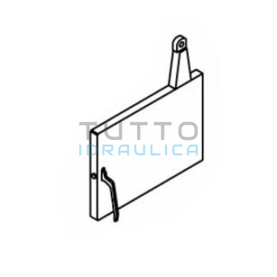 Porta Completa Superiore Thermorossi per FIREBLU 52-100 | 70007668