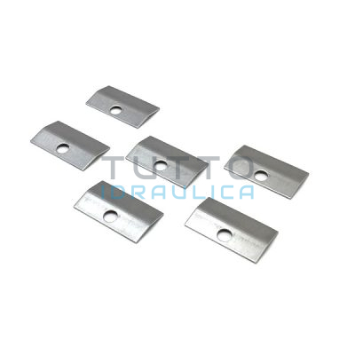 Set 6 Profili a Piastrina Reggivetro Thermorossi per Stufe a Pellet | 70006773-6