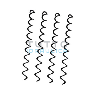 Set 4 Molle Raschiatubi Lunghe Thermorossi per H2O 34-COMPACT 32 | 60011638-4