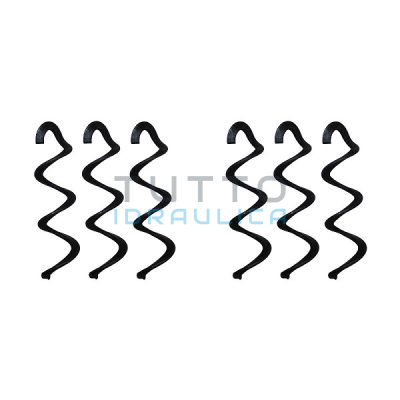 Set 6 Molle Raschiatubi Corte Thermorossi per H2O 18-COMPACT 18 | 70012668-6