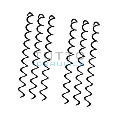 Set 6 Molle Raschiatubi Lunghe Thermorossi per Stufe Idro Molti Modelli | 70012669-6