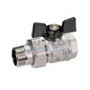 Valvola a Sfera | Bugatti | Bocchettonata | con Farfalla | MF | 1"
