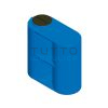 Serbatoio Polietilene Parallelepipedo Cordivari Lt. 750