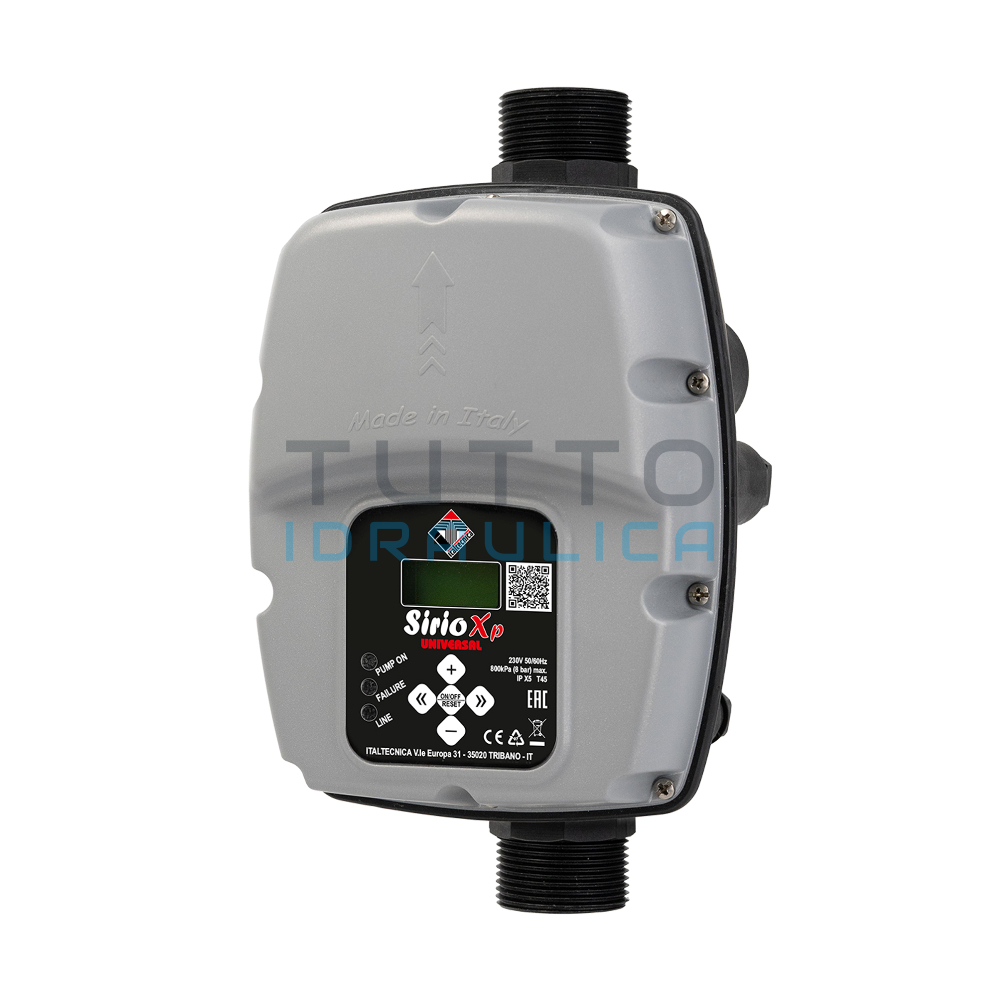 Inverter SIRIO UNIVERSAL XP | Aliment. 230v. | Uscita Motore Selezionabile | 14A