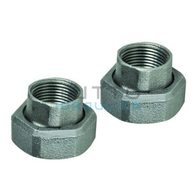 Bocchettoni per Circolatore Zincati Attacco 1"1/2 x Uscita 1" F (Coppia)