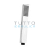 Doccetta 1 Getto Quadrata con Sistema Anticalcare | Mod.13041