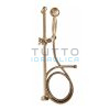 Saliscendi Bronzato con Flessibile e Doccetta
