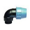 Gomito Maschio in PP Unidelta PN16 per Tubo in Polietilene Diam. 50 x 1"1/2