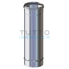 Tubo Acciaio Inox | Aisi 304 | Mono Parete | cm. 50 | Diam. 120