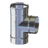 Tee Acciaio Inox 304 Mono Parete FMM 90° Diam. 80