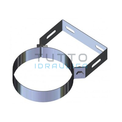 Fascetta Murale Acciaio Inox 304 Diam. 250