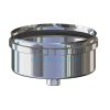 Tappo Acciaio Inox 304 Mono Parete con Spurgo Femmina Diam. 150