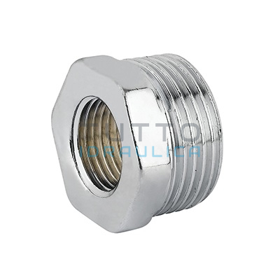 Riduzione Ottone Cromato Lucido MF 3/4" x 1/2"