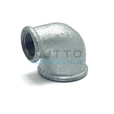 Gomito Zincato Ridotto FF 1"1/4x1"