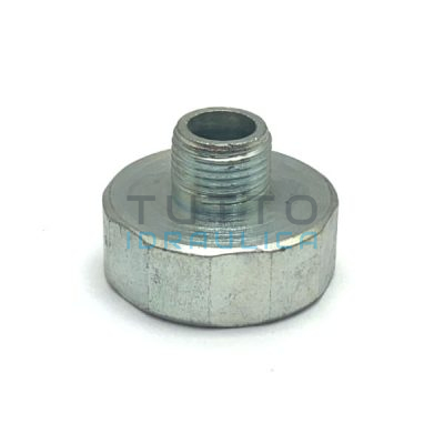 Manicotto Ridotto Acciaio Zincato MF 3/8" x 1"