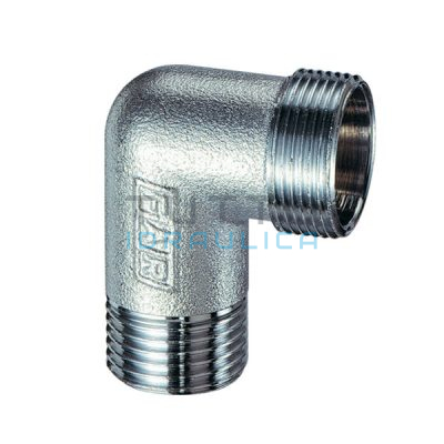 Raccordo FAR Cromato M 24x19 | Gomito Maschio 1/2" | 5260 12