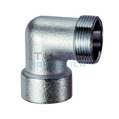 Raccordo FAR Cromato M 24x19 | Gomito Femmina 3/4" | 5310 34