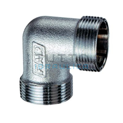 Raccordo FAR Cromato M 24x19 | Gomito Intermedio | 5360 12