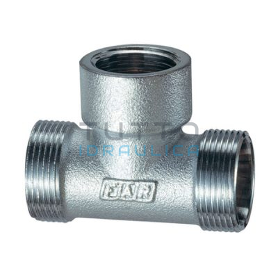 Raccordo FAR Cromato M 24x19 | Tee Femmina 1/2" | 5460 12