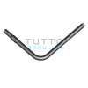 Giunto di Transizione Rivestito Curvo a Saldare per Gas e Acqua Maschio Diam. 40 x 1"1/4