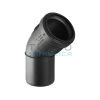 Curva Innesto Geberit SILENT-PP 3 Strati a 45° Diam.110