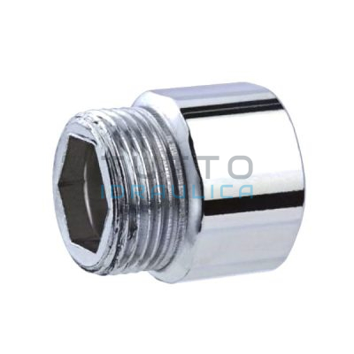 Prolunga Acciaio Zincato MF 1/2" x 20 mm