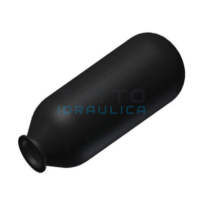 Membrana per Autoclave Gomma EPDM Flangia | 150/200 mm | Lt.200-300 | Con Foro