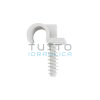 Collare Fissatubo in Nylon a Percussione Singolo Diam. 14