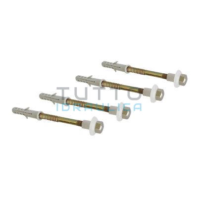 Tasselli Fissaggio WC-Bidet a Pavimento M.6 x 76 mm | Pz.4