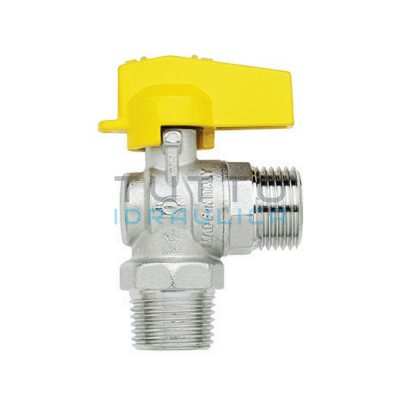Rubinetto Gas a Squadra MM 1/2"
