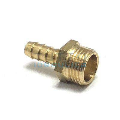 Raccordo Portagomma in Ottone Diam.  9 x 3/8" GPL | Maschio