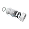 Manicotto Ridotto Bonomini per Tubi Scarico con Flangia F. 1"1/2 x 32