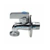 Rubinetto Lavatrice Cromato M.1/2" x 3/4" | ENOLGAS | Tipo LUSSO