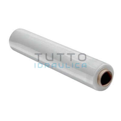 Film Estensibile per Imballo | H.50 cm | 23 Micron | kg.2,2 | Trasparente
