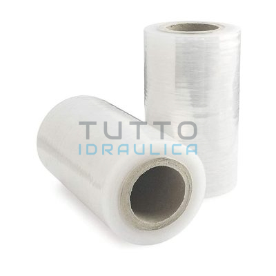Film Estensibile per Imballo | H.10 cm | 23 Micron | Gr.300 | Trasparente