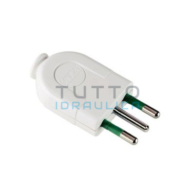 Spina Diritta 2 Poli + T 10A